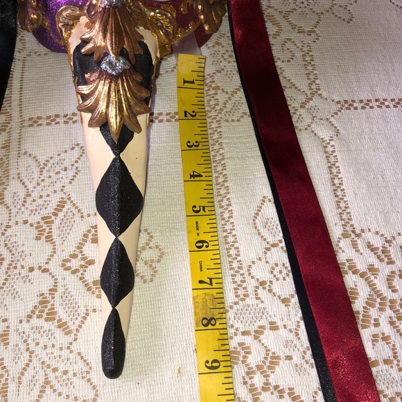 🎭 RARE Katherine’s Collection Mardi Gras Mask OS! - Picture 10 of 12